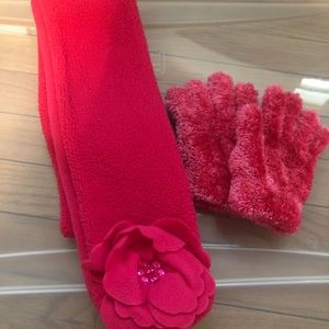 Matching scarf and gloves from gap kids